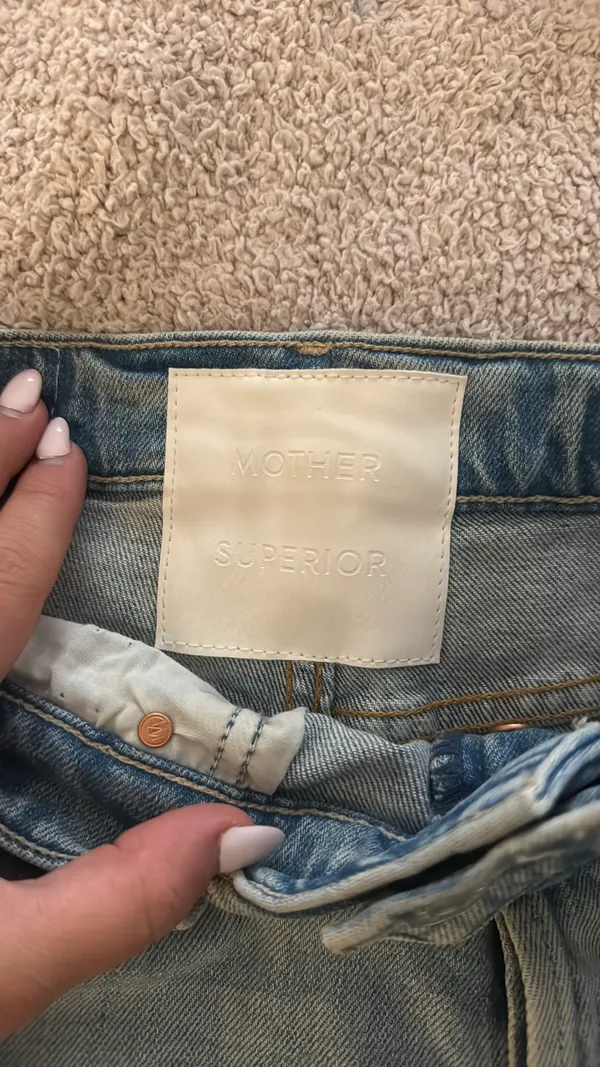 Mother denim shorts  - Image 3