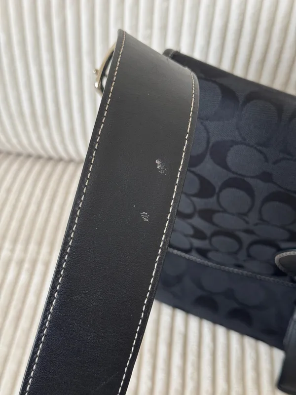 Coach Black Canvas Crossbody - Image 9