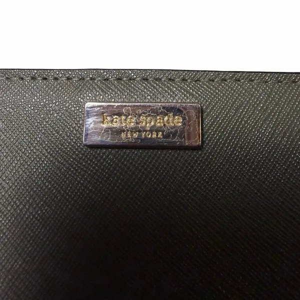 Kate Spade Green Leather Bifold Wallet - Image 2