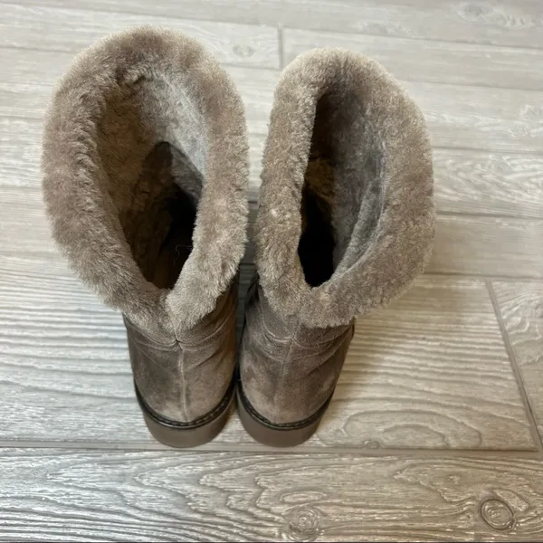 Aquatalia Kimberly Weatherproof Genuine Shearling Women's Boots sz 6.5‎ - Image 5