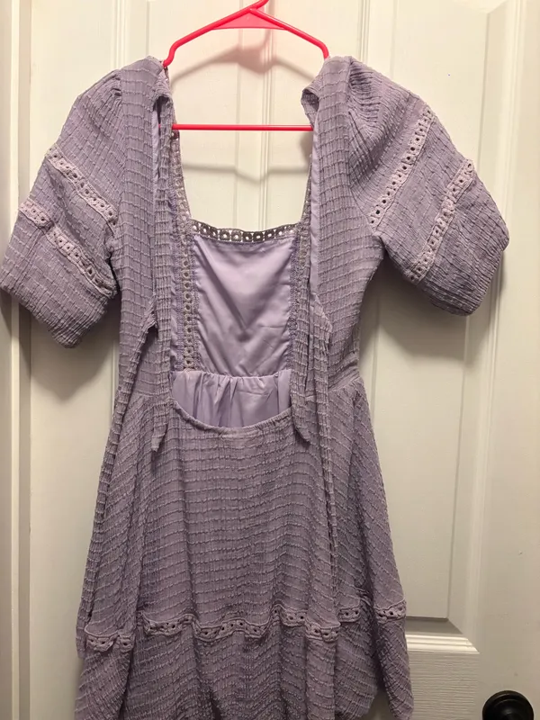 Showpo Mini Dress Lilac Purple - Image 4