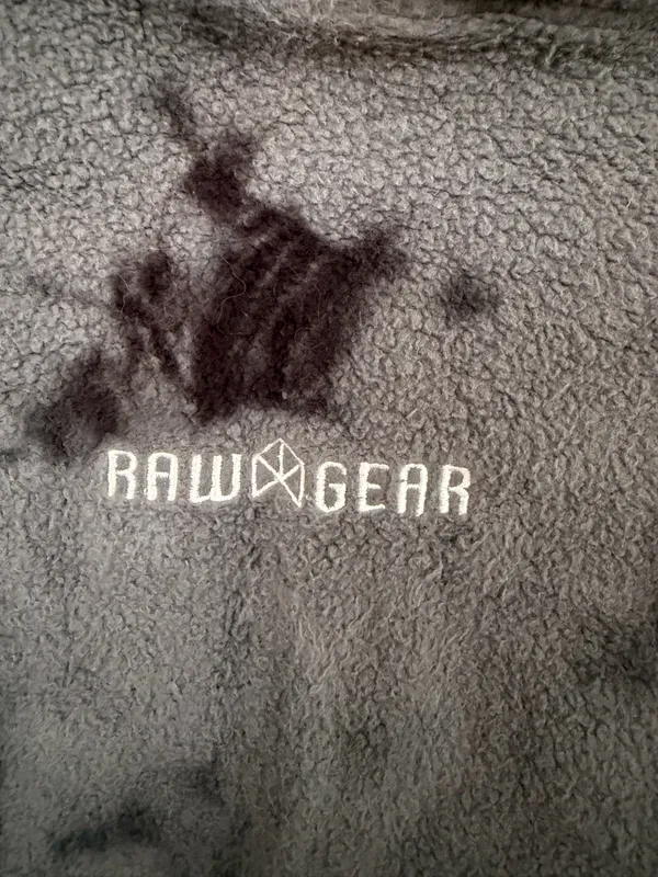 Raw gear hoodie Gray - Image 3