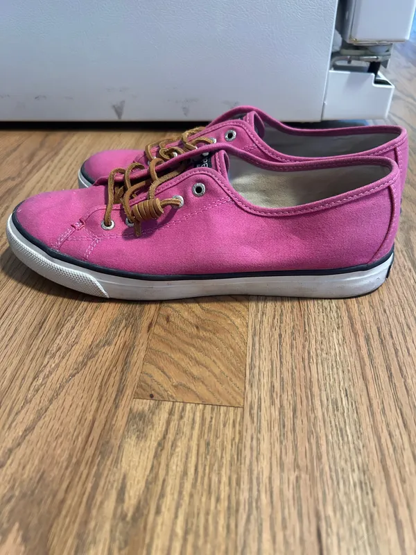 Sperry Top Slider Magenta Tennis Shoes - Image 4