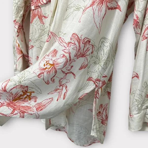 Zara Floral Tunic Blouse - Image 6