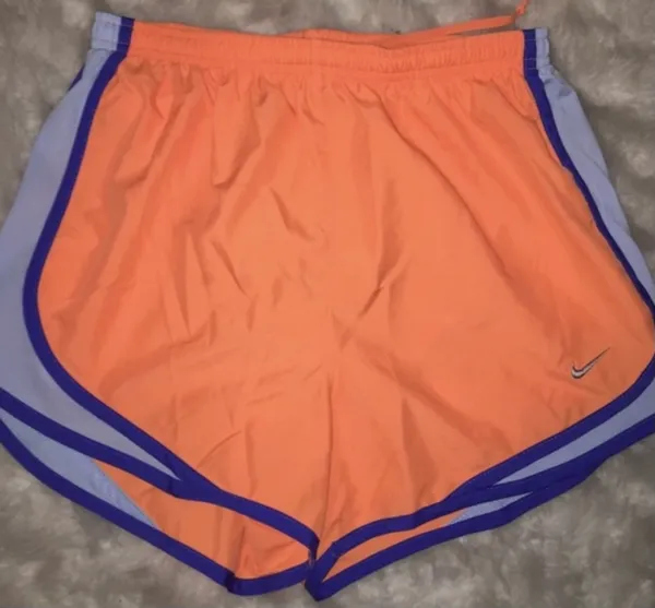 Nike DriFIT Athletic Orange Dash Running Shorts - Image 5