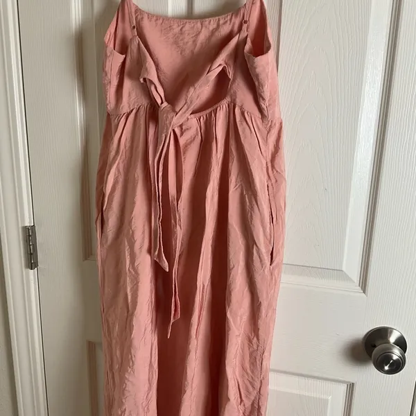 A New Day Women’s Cami Maxi Dress Keyhole Back Side Pockets XS - Image 8