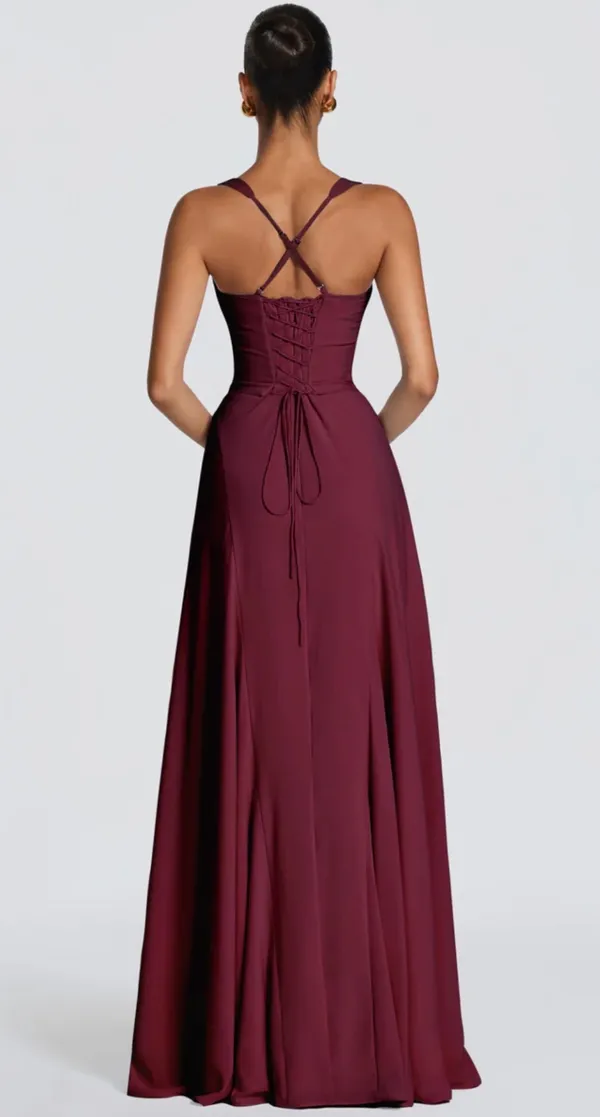 BABYBOO Irie Maxi Dress Cherry - Image 3
