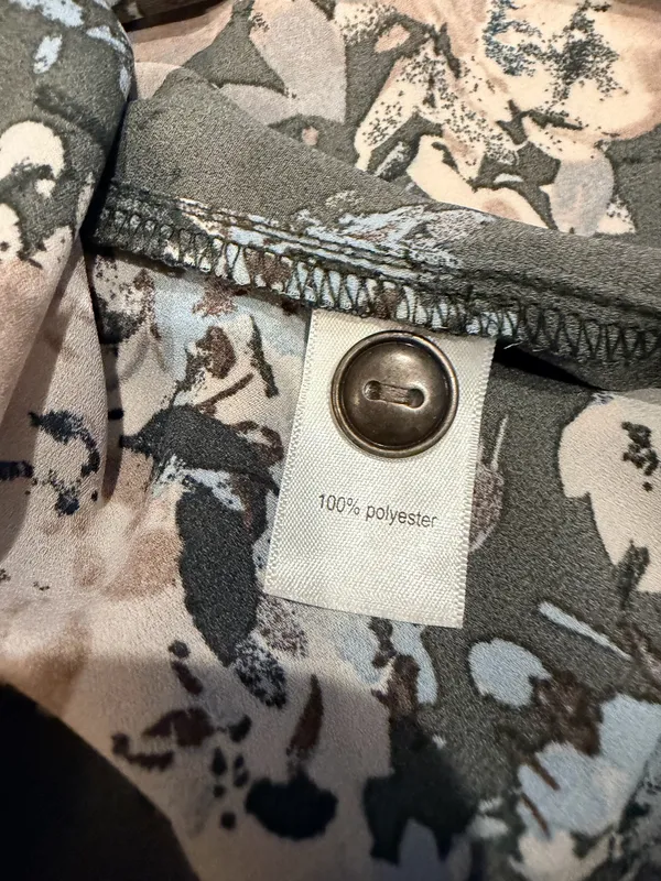 Maurice's Forest Green Fall Loral Blouse - Image 10
