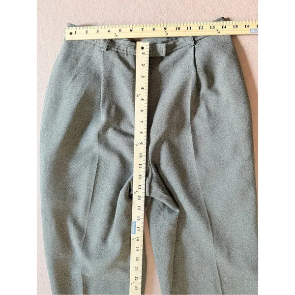 Vintage Francess & Rita High-Waist Tailored Trousers size 8 W28 old money - Image 5