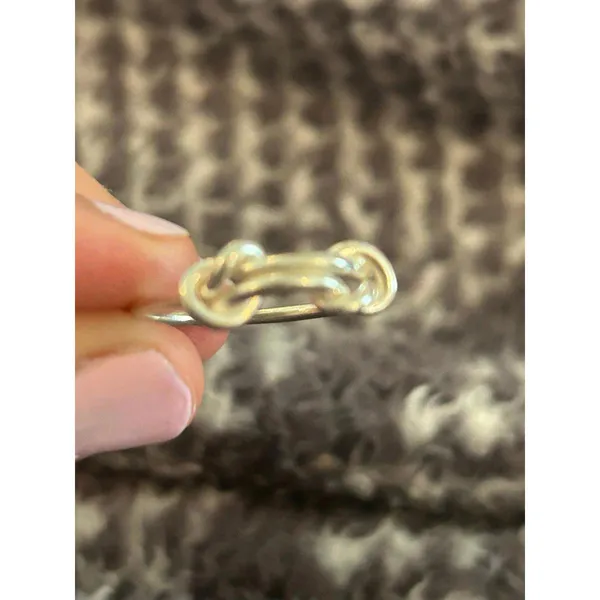 Z75 size 8.75 ring 925 sterling silver - Image 5