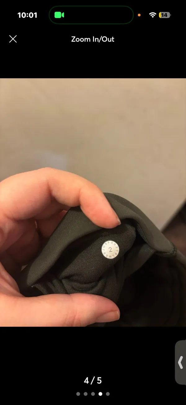 (2) Lululemon biker shorts 6” - Image 4