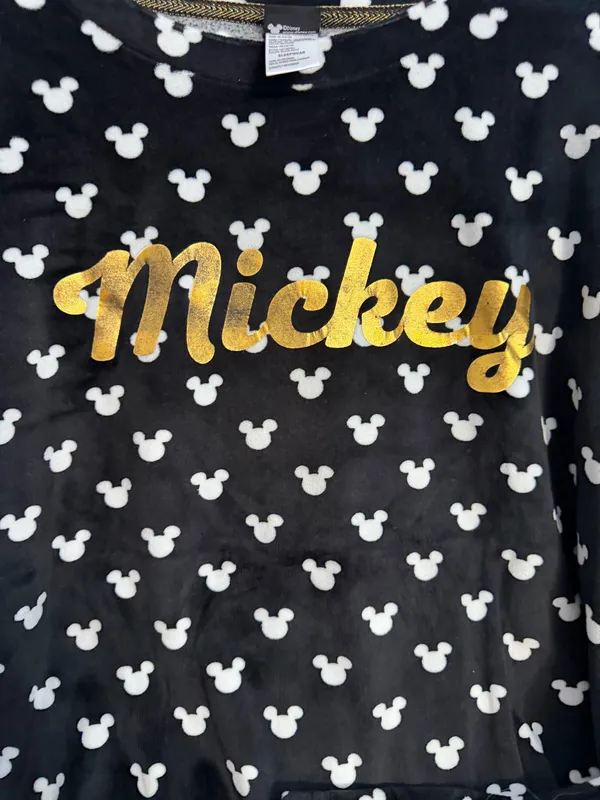 Disney Mickey Mouse Print Ladies Pajama Set - Image 2