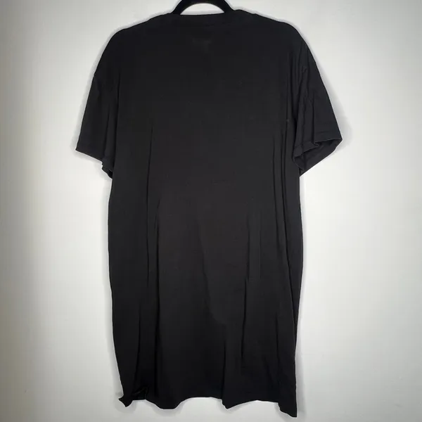Madewell Black T-shirt Mini Dress Size Large - Image 3