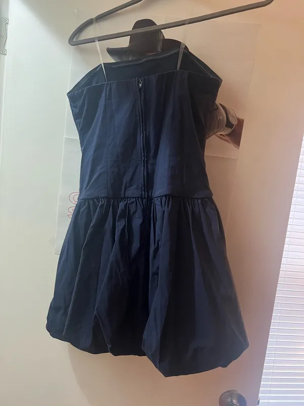 Emerald Sundae Blue Bubble Skirt Mini Dress - Image 3