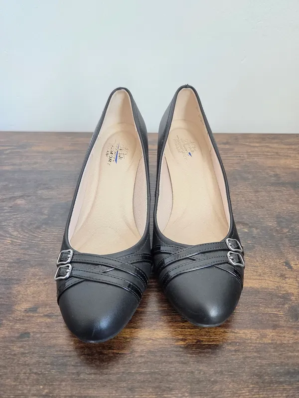 Life Stride Velocity Memory Foam Mickie Heel Shoe Black Professional Size 8.5 M - Image 3