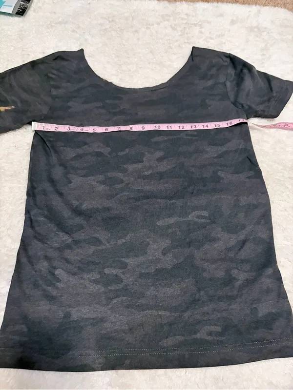 LAT apparel bleached camo country tee Brown - Image 5