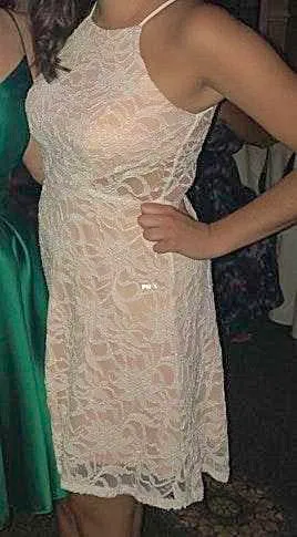 Lace White Dress - Image 4