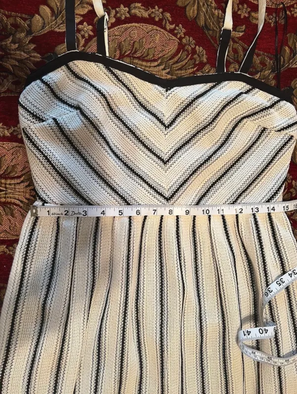 Striped maxi summer sundress Multiple Size M - Image 7