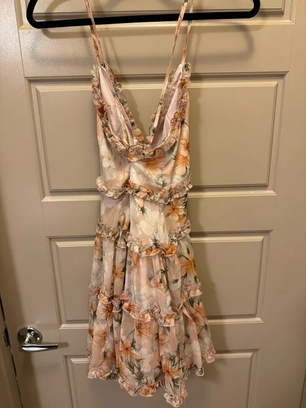 Hello Molly Dress Mini Nude Pink - Image 6