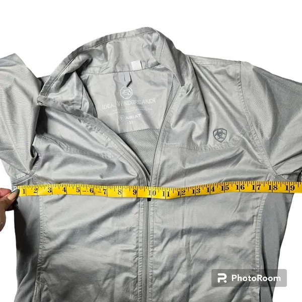 Ariat‎ Women's Gray Ideal Windbreaker Jacket - Image 5