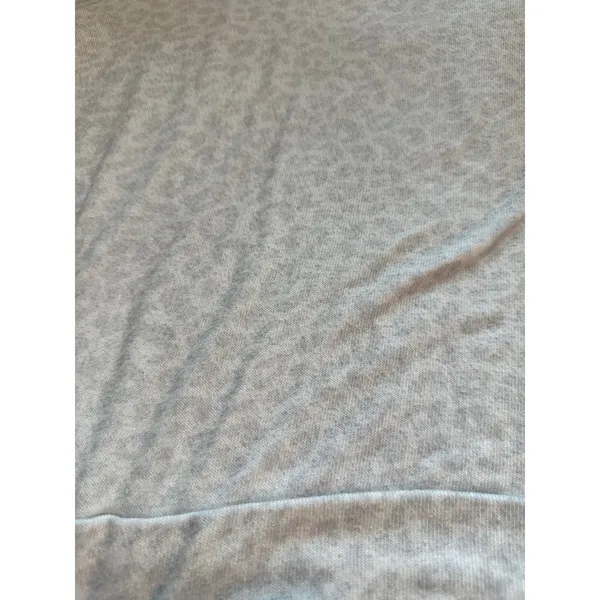 Beyond Yoga Leopard Printed Favorite Raglan Crew Pullover Gray PH7545 Womens M‎ - Image 3