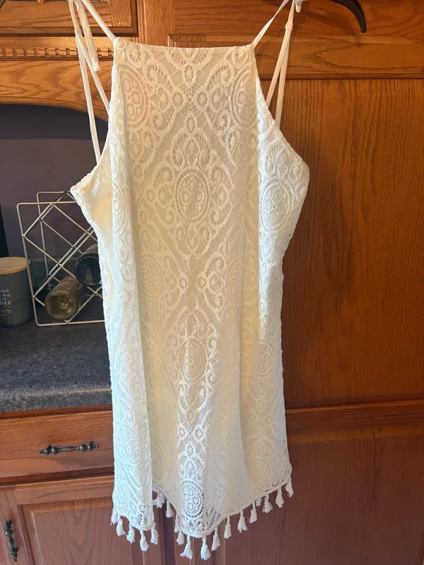 Speechless White Lace Dress - Image 2