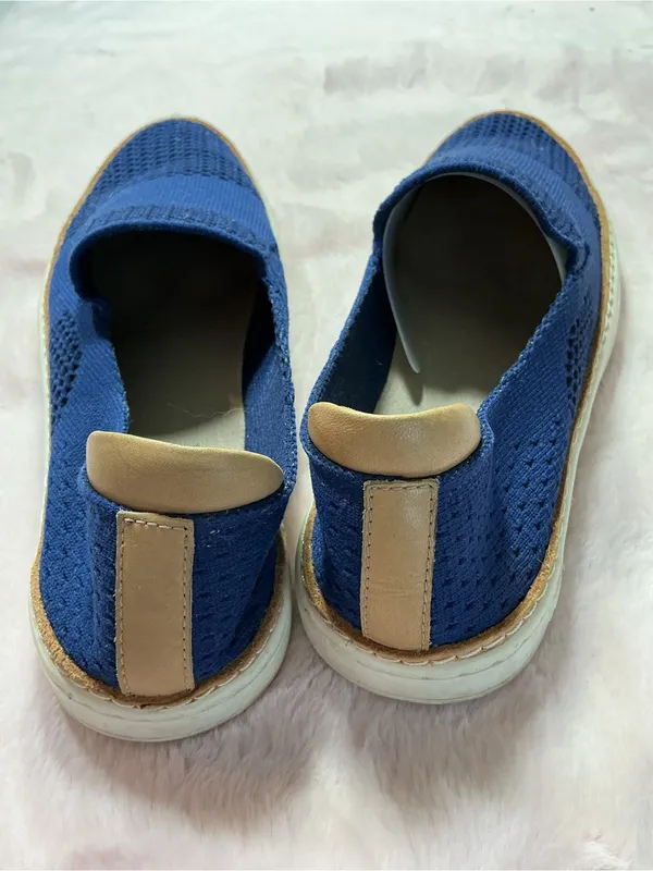 UGG Navy Knit Slip-On Loafers for women’s b108 - Image 3