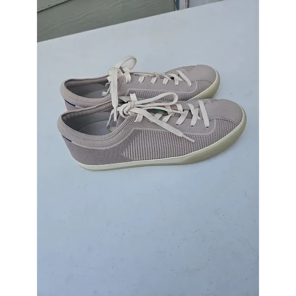 Rothy's The Lace Up Knit Sneaker Storm Gray Women's Casual Shoes Sz 9 - Image 3