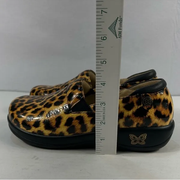 Alegria‎ Keli Leopard Print Patent Slip-On Comfort Shoes | Women’s 38 (8–8.5) - Image 6