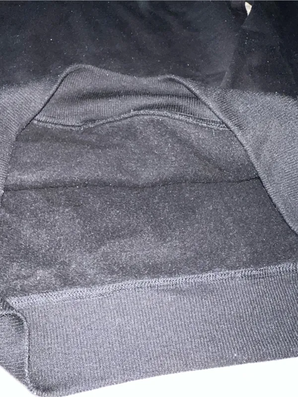refuge Black Oversized Hoodie - Image 4