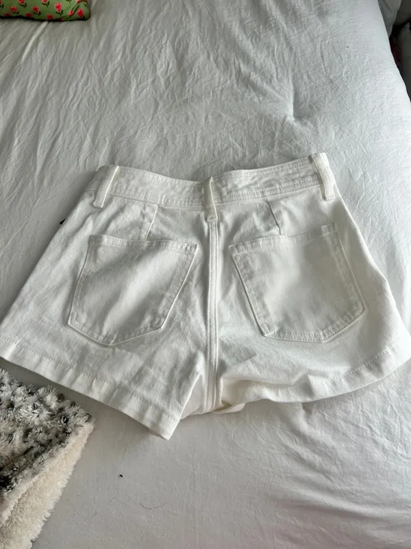Target White Jean Shorts - Image 2