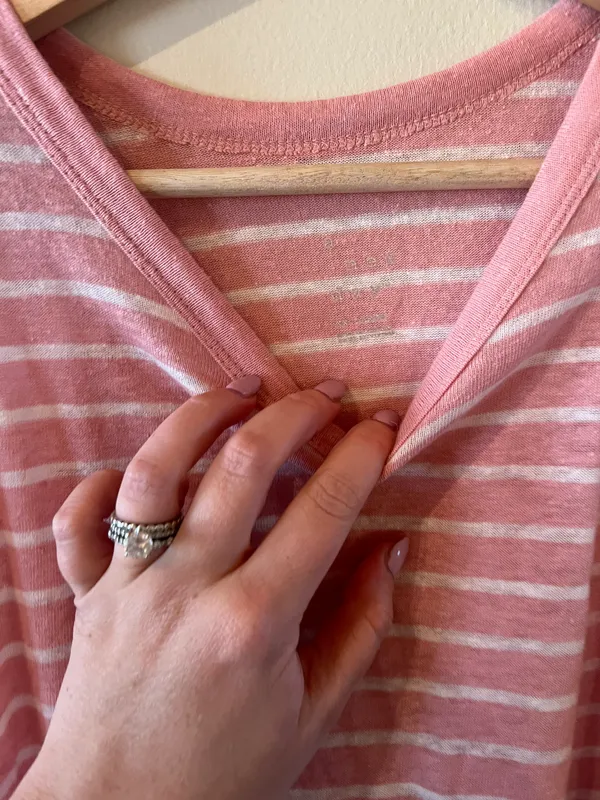 A New Day Striped Pink Tank Top - Image 2