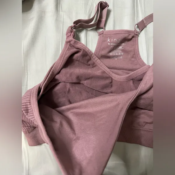 Kindred kindred bravely nursing bras Large Regular Racerback Pumping and Nursing Purple - Image 10