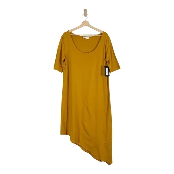 Bryn Walker Euna Organic Cotton Scoop neck Midi Dress Size Small - Image 2