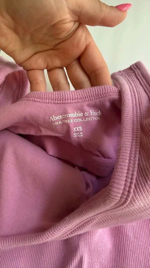 Abercrombie Pink Bra Free Tank Top - Image 2