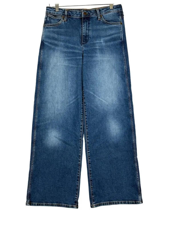 WRANGLER Worldwide Mid Rise Wide Leg Jeans Size 29 - Image 2