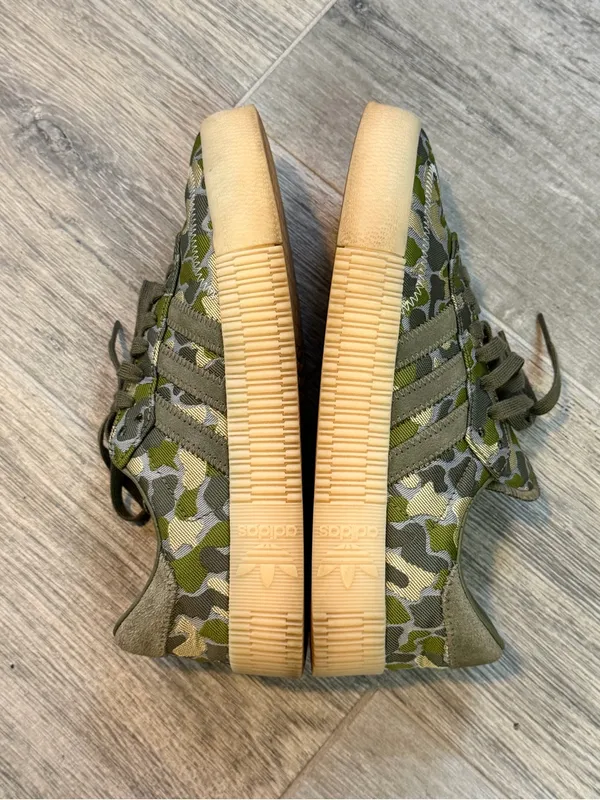 Adidas Originals Sambarose Olive Camo Women's Athletic Shoes Size 7 Camo - Image 5