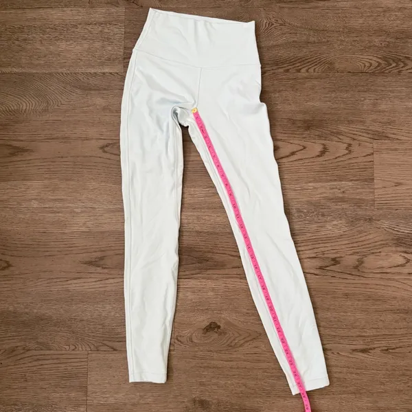 Lululemon Align High-Rise Pant 28" Icing Blue Size 4 Double Lined Leggings - Image 8