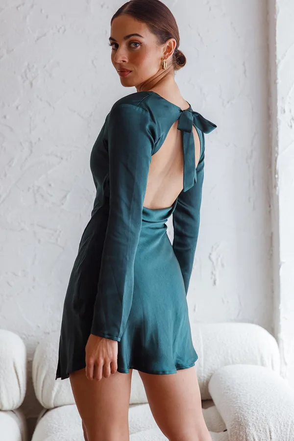 Selfie Leslie Champs Elysees Open Back Mini Dress - Image 2
