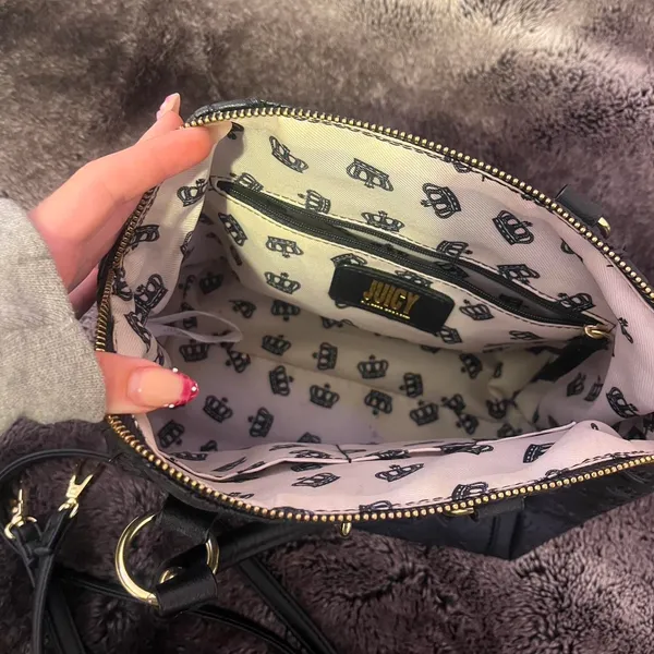 Juicy Couture black purse - Image 4