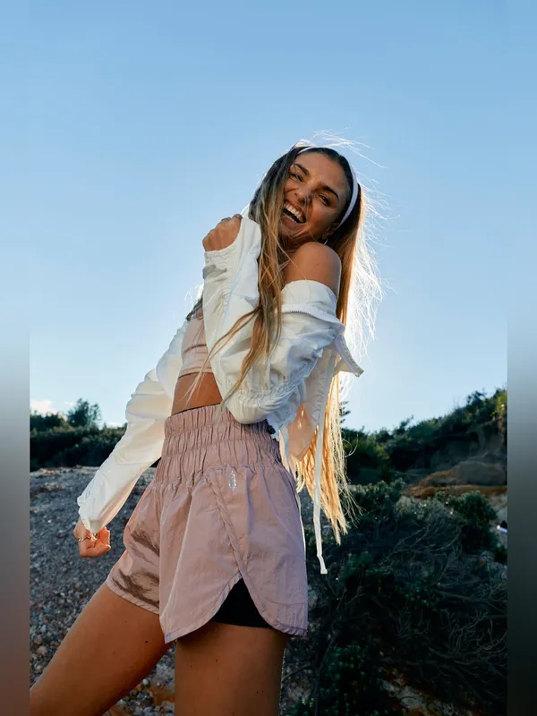Free People Movement The Way Home Short - Moonlight Mauve - Image 4