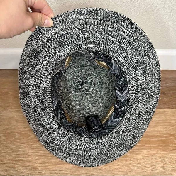 Volcom Downtown Heathered Gray Black Fedora, Size M/L - Image 7