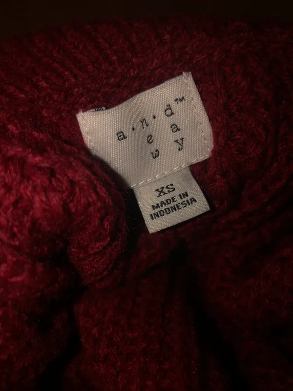 Target Red Sweater Dress - Image 4