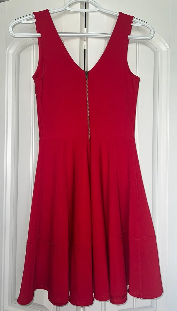 Lulus Short Red Dress - Image 3