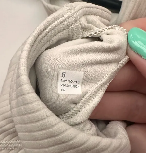 Lululemon Cream Ribbed Align Tank - Image 6