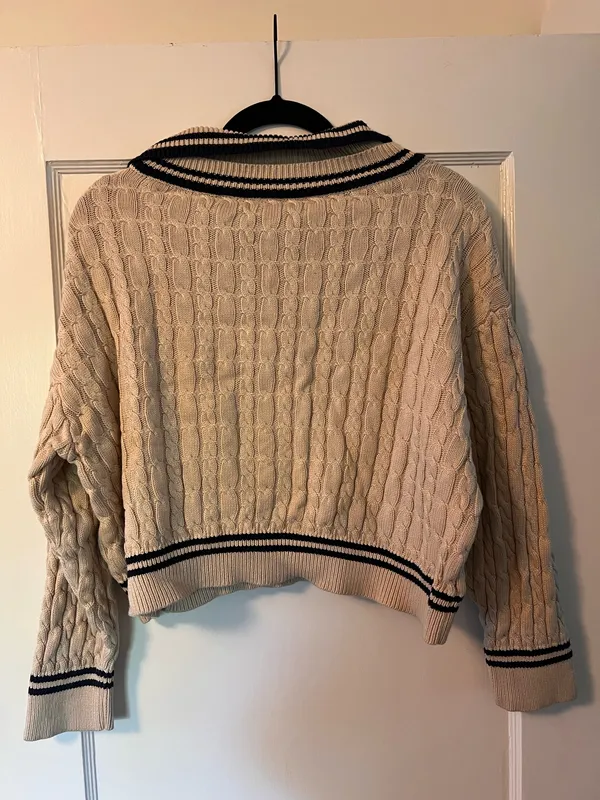Lulus Cropped Sweater Knit - Image 4