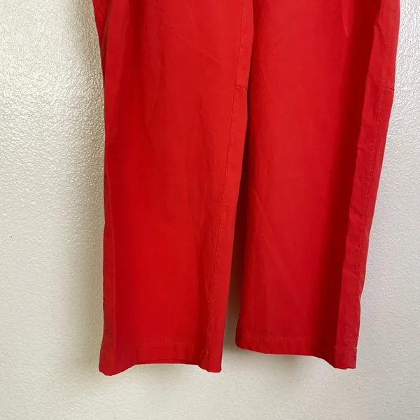 Lululemon Your True Trouser Pants Womens Size 4 Red Pull On Crop Stretch 24" - Image 5