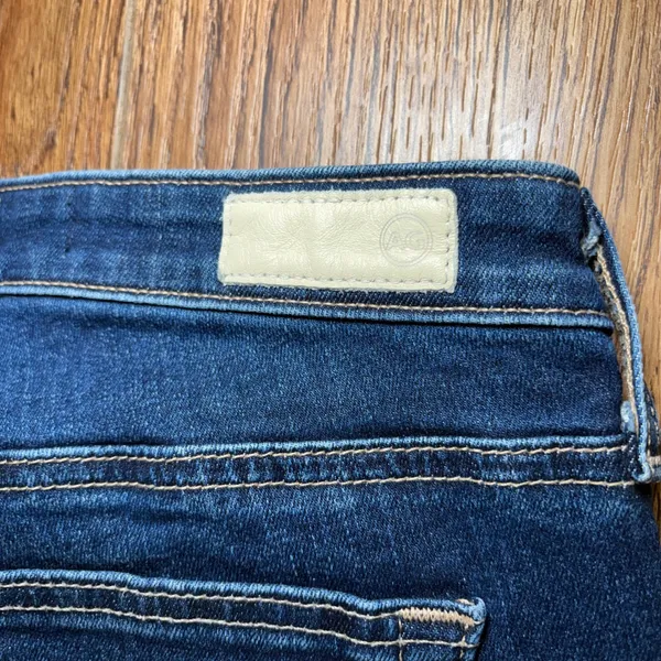 AG Adriano Goldschmied B-Type 02 Cigarette Jeans Dark Indigo 28x29 Slim Leg - Image 11
