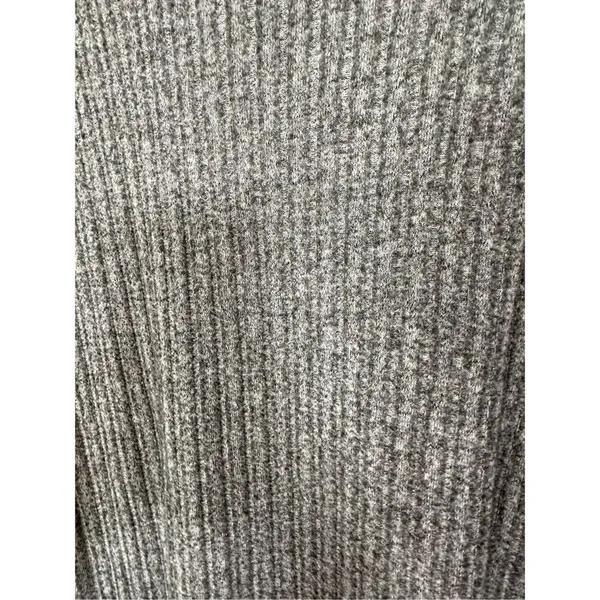 Juicy Couture Vintage Ribbed Long Sleeve Pullover Sweater Heather Gray Sz Medium - Image 11