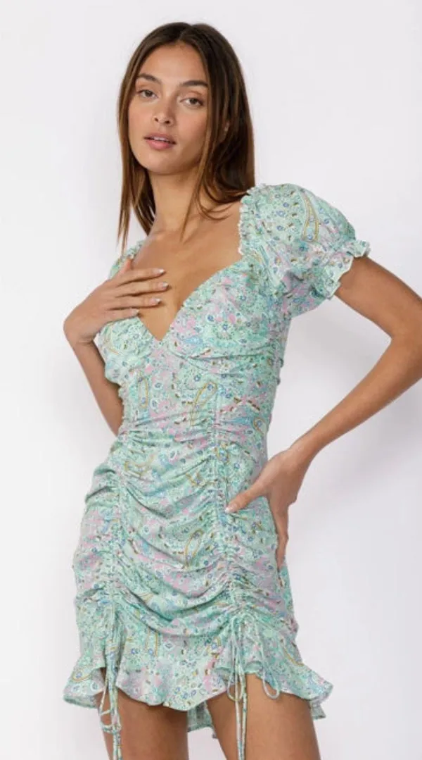 Isabelle’S Cabinet Caminata Floral Print Dress - Image 4